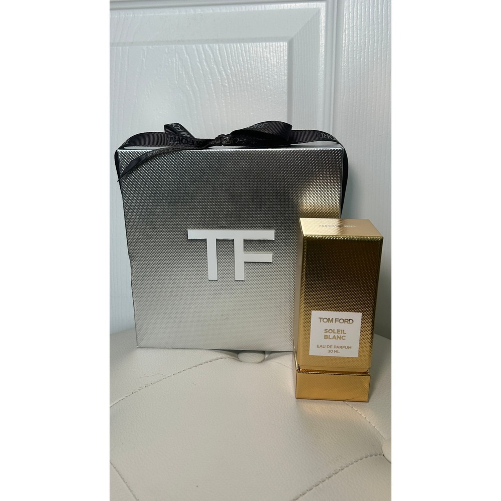 Tom Ford Soleil Blanc Eau de Parfum Gold Box Silver Box Authentic Empty Gift